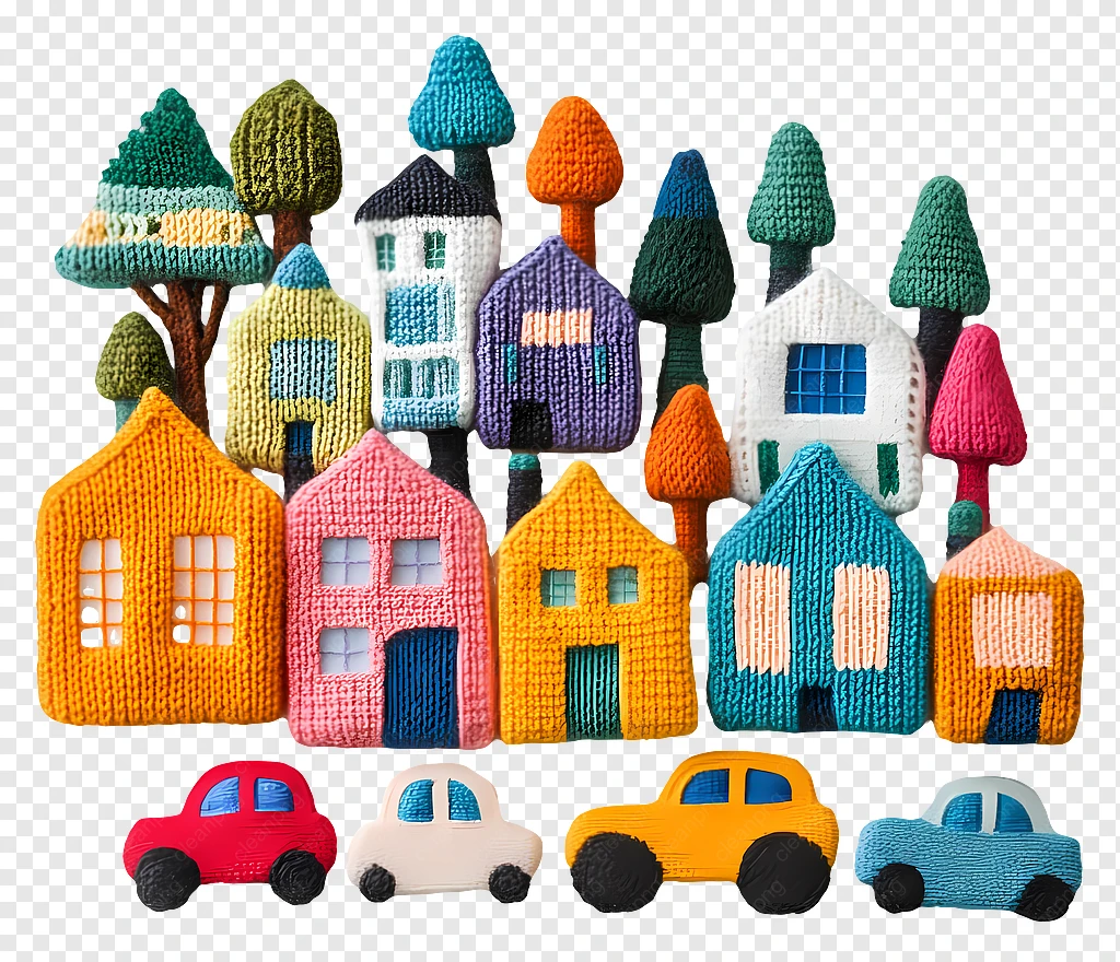 colorful houses